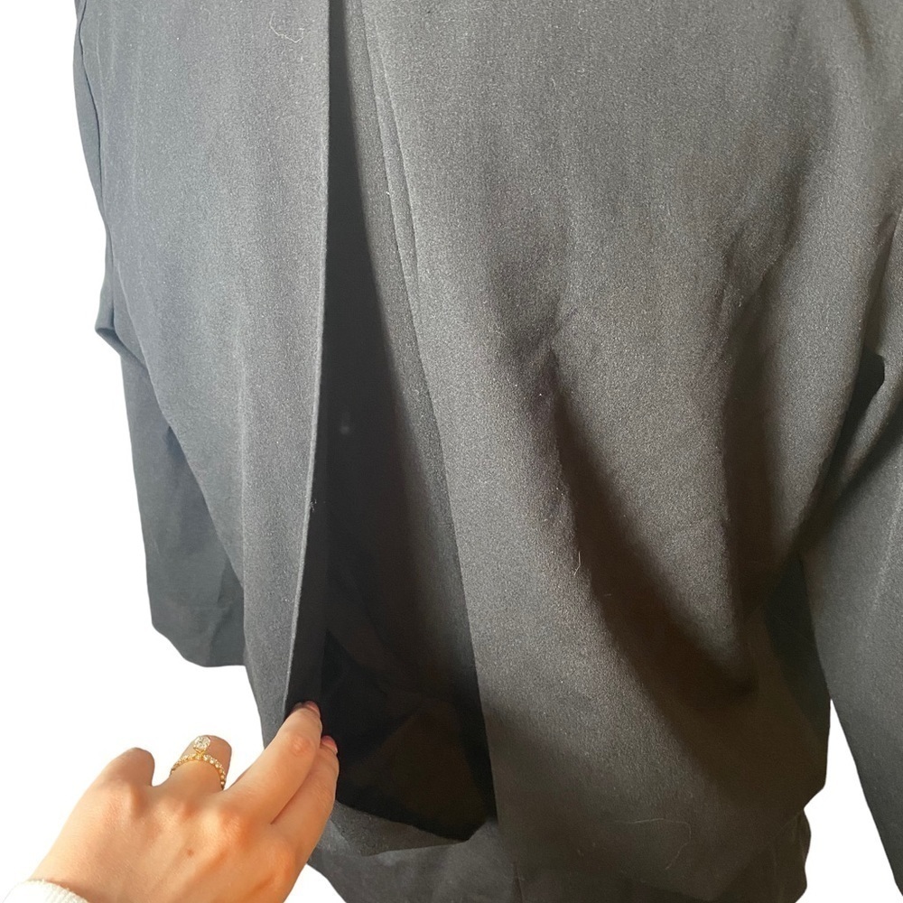 CABI | Black Indulgence Draped Blouse - Picture 6 of 9